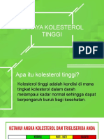 Kolesterol Tinggi Bahaya