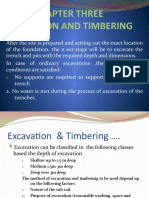 Chapter Three Excavation and Timbering