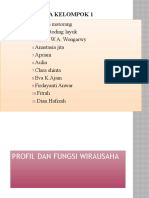Kelompok 1.profil Dan Fungsi Wirausaha