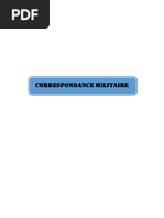 Modèle de Compte Rendu Militaire | PDF | Militaire