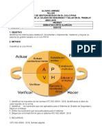 Taller Ciclo Phva Iso 45001-2018