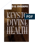 Les clés pour la santé divine°David O. OYEDEPO°62