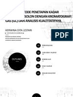 Validasi Metode Penetapan Kadar Metilprednisolon Dengan Kromatografi Gas (GC) Dan Analisis Kualtitatifnya