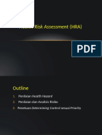 Health Risk Assessment (HRA)