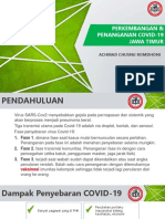 Update Perkembangan & Penanganan Covid-19 (Dr. Dr. A.C. Romdhoni, SP - THT-KL (K), FICS)