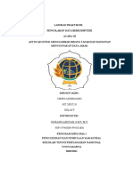 AutoCAD untuk menggambar bidang tanah dan bangunan menggunakan data jarak