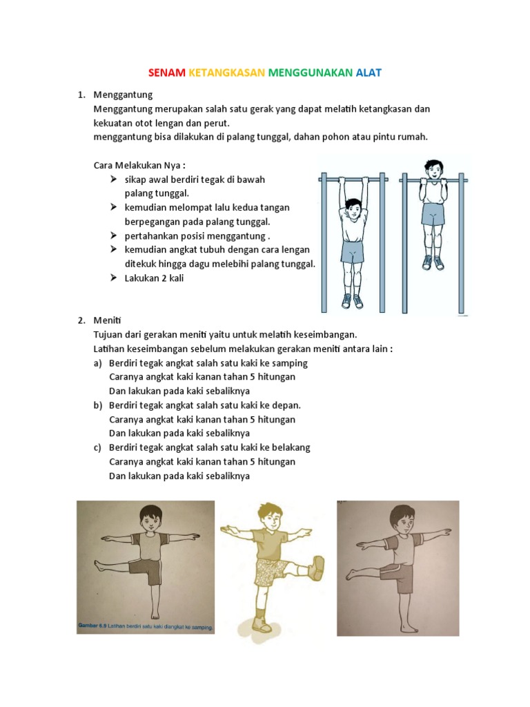 Senam Ketangkasan Menggunakan Alat PDF