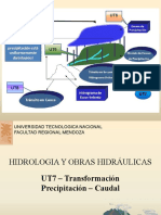 UT07 - Transformación Precipitación - Caudal