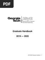 Graduate Handbook