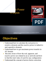 AC Circuit Power Analysis: Reproduction or Display. 1