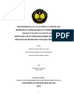 Pengembangan Alat Peraga Distilasi Berbahan Limbah Sebagai Implementasi