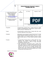 Spo Pengoperasian Pesawat Sinar-X Toshiba Ime-100l