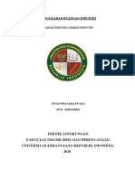 PBI - IntanPratamaPutra - 20181220018 - Karakteristik Limbah