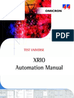 XRIO Automation Manual