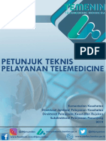 Buku Petunjuk Teknis Pelayanan Telemedicine