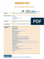 Sommum Mat: Peinture Mate en Phase Aqueuse Additivée Siloxane