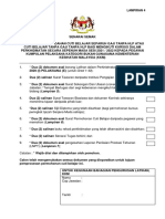 Senarai Borang Dan Dokumen Permohonan Tawaran e