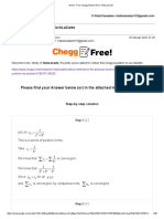 Gmail - Free Chegg Answer From TechLaCarte