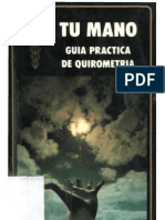 Blin Clement 'Tu Mano. Guia Practica de Quirometria испанский(много расчетов пальцев, измерений)