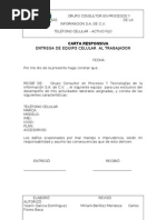 Carta responsiva y compra venta vehiculo