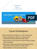 Kelas IV Pelajaran Kalimat Tayyibah