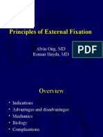 Principles of External Fixation: Alvin Ong, MD Roman Hayda, MD