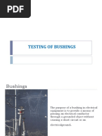 Bushing Testing