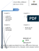 Daftar Pelatihan