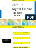 The Moghul Empire: 1526 - 1858 M 332 Tahun