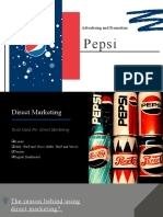 Advertising and Promotion: Pepsi