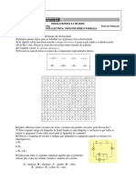 Ficha de Trabalho - Corrente electrica