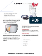 6700 Liquid Level Indicator: Float and Tape Gaugeboard Indicator For Level Measurement in Bulk Storage Tanks