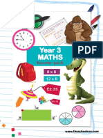 Y3 Maths Booster Pack