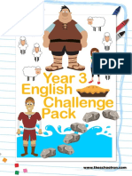 Challenge Year 3 English Pack