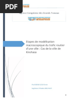 reflexion strategique_Procédure de mise en place d'un modèle macroscopique d'une ville