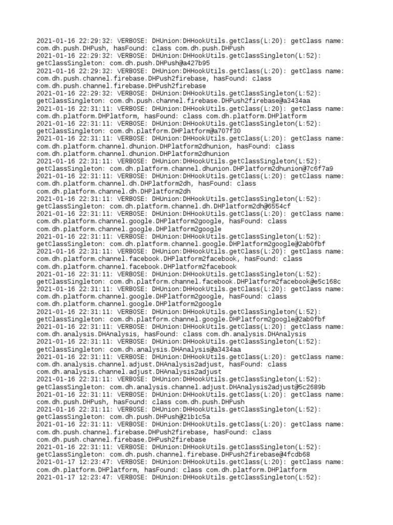 DHUnion Class Initialization Logs | PDF | Games & Activities | Teaching ...
