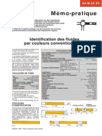 Identification Fluides Couleurs Conventionnelles