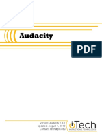 Audacity Guide