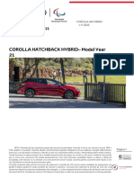 Preturi Toyota Corolla HB HYB MY21 2020 V11 Tcm-3040-1739678