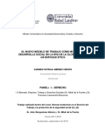 El nuevo modelo de trabajo como motor del desarrollo social ético