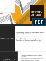 History of Crm