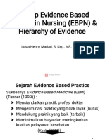 Konsep Evidence Based Practice in Nursing (EBPN) & 7 Steps