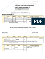 Répartition-4ème - Sciences de L'informatique-2020-2021