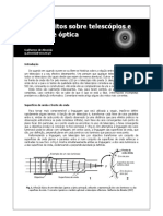 Mitos sobre qualidade óptica em telescópios