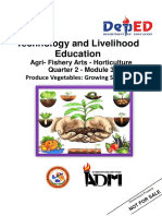 Tle10 - Afa - Horticulture - q2 - Mod3 - Producevegetablesgrowingseedlings - v3 (22 Pages)