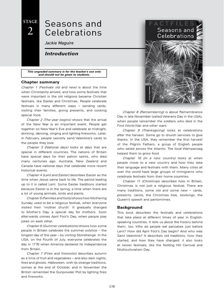 Seasons and Celebrations Jackie Maguire PDF Festival Christmas