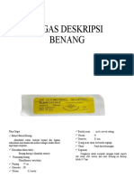 Tugas Deskripsi Benang