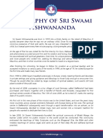 Biography of Sri Swami Vishwananda