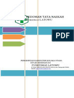 Buku Panduan Tata Naskah Puskesmas Latowu