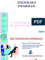Ide Teknologi Informasi Konsep Teknologi Informasi